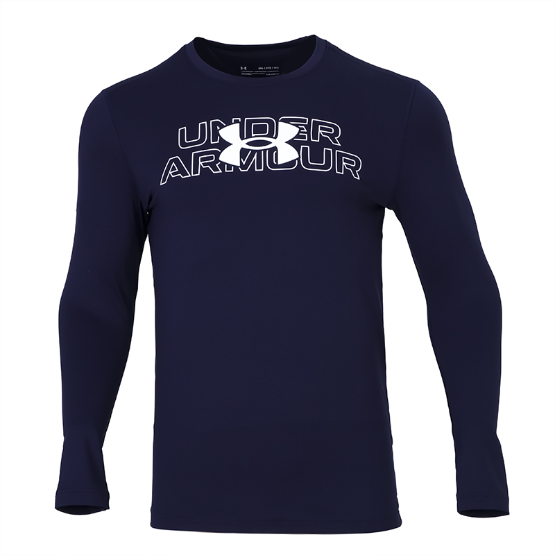安德玛/UAUA CG Armour Graphic Crew男紧身长袖1369728-410